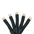 200 Warm White Multi Function Led Cluster Christmas Lights 20 Ft Green Wire N A