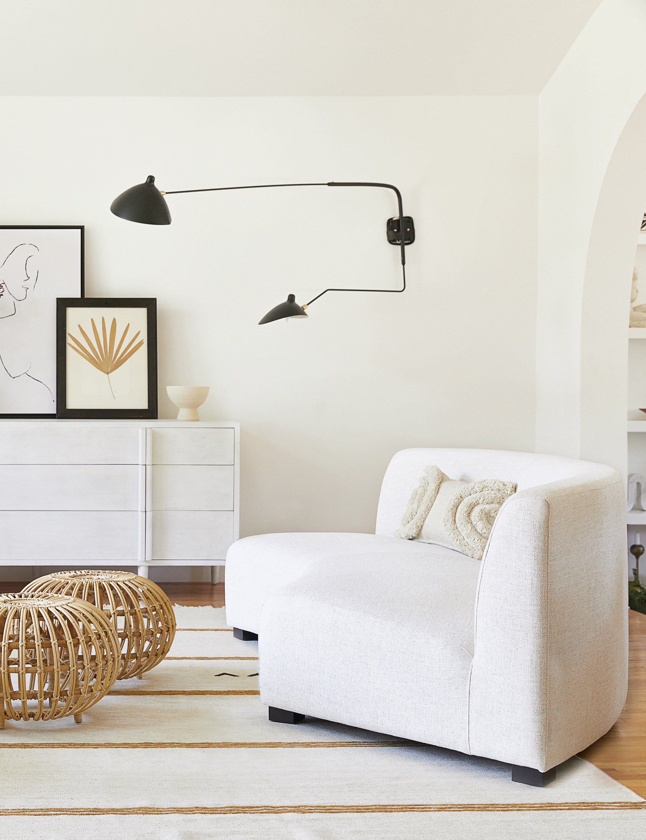 Saban Curved Sofa
