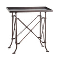 20 Metal Rectangle Accent Table