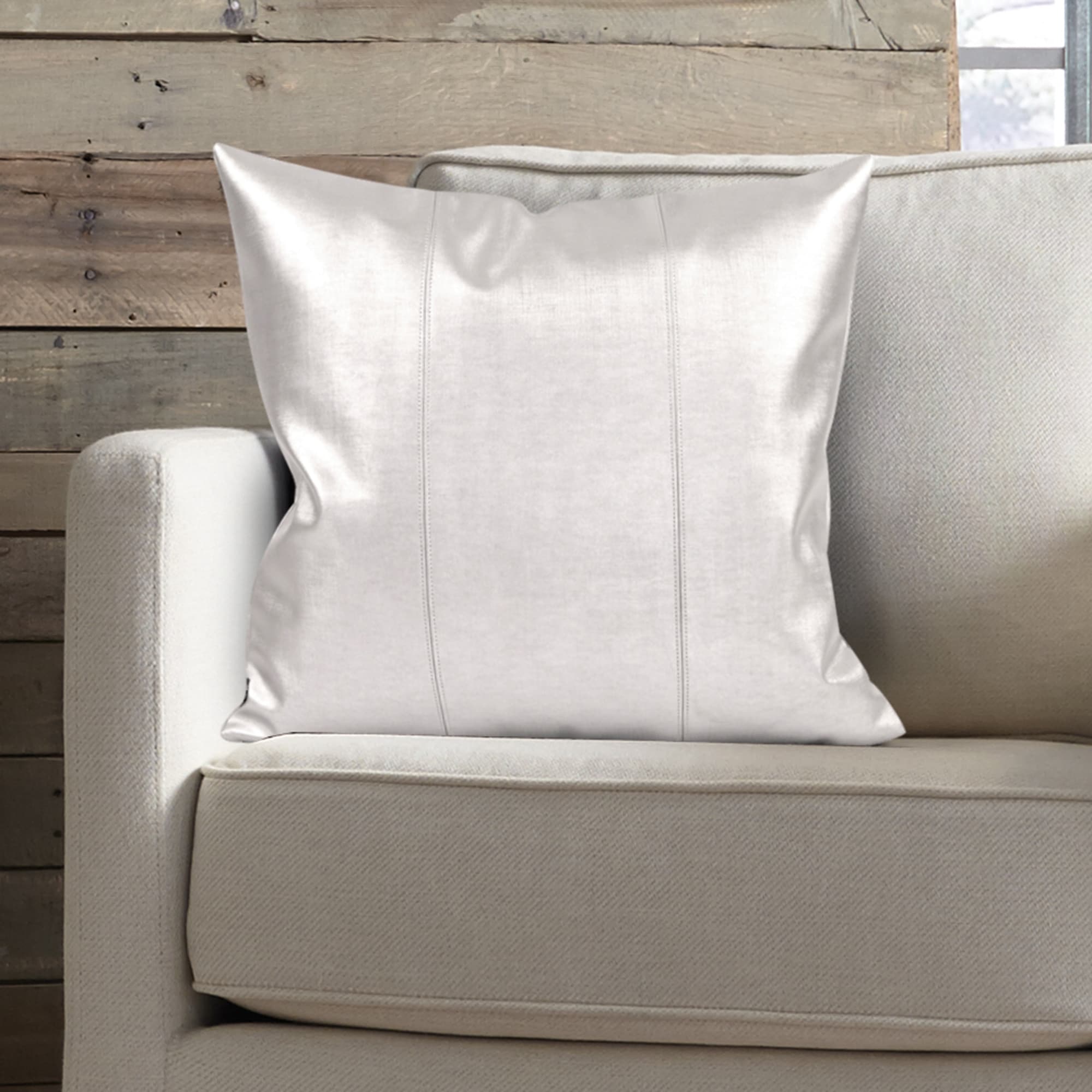 20 X 20 Pillow Luxe Mercury
