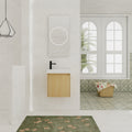 20 Inch Wall Mounted Bathroom Vanity With Ceramic Sink Storage Cabinet With Doors Bathroom Cabinet Set