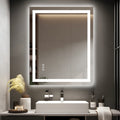 20X28 Inch Frameless Led Bathroom Mirror Smart Mirror White
