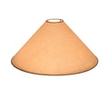 21 In. Wide X 10 In. High Simple Tan Paper Shade