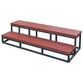 Cal Flame Red Plastic And Metal 2 Tier Spa Step