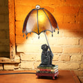 21.75 H Intellectual Monkey Table Lamp