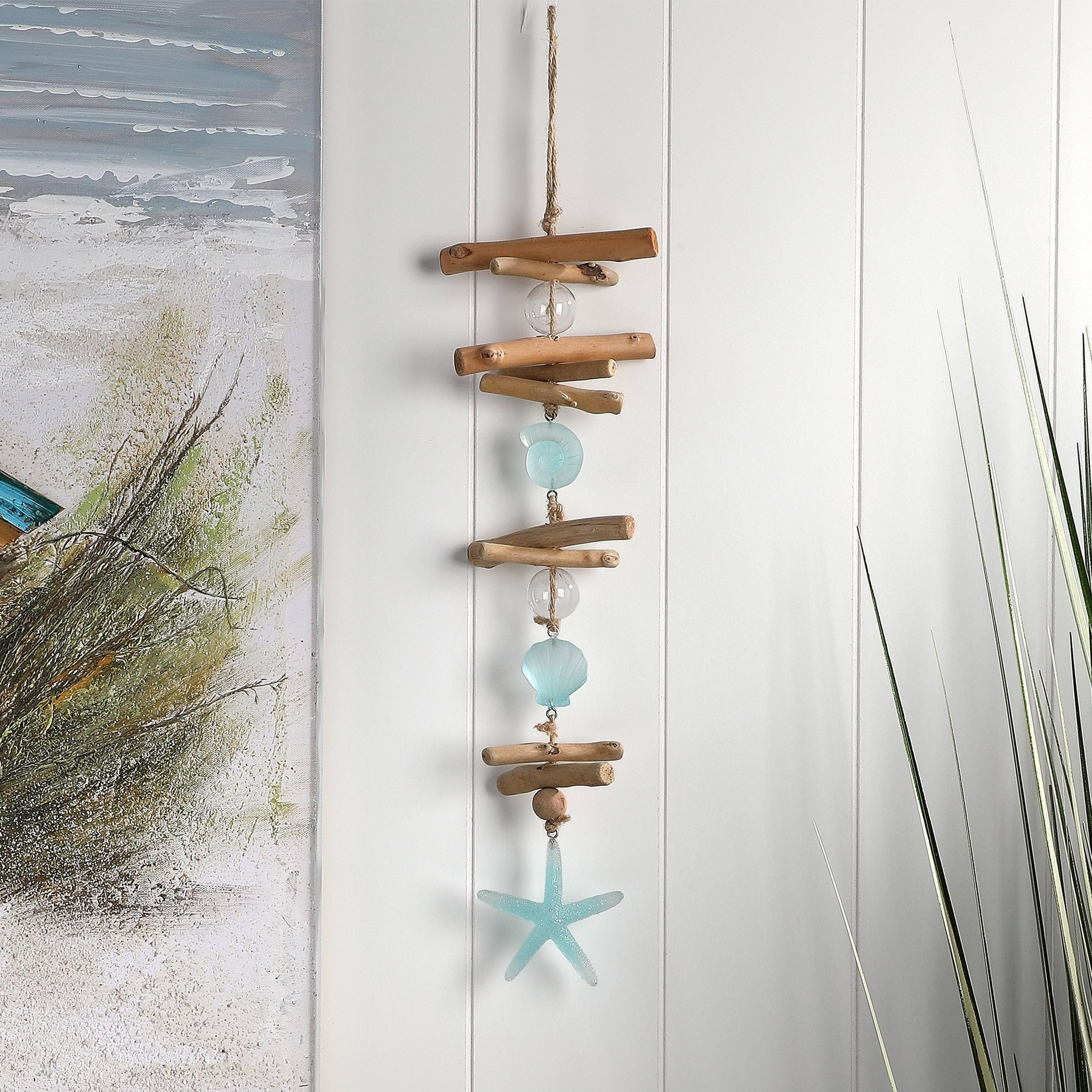 21 Resin Wood And Glass Nautical Drop