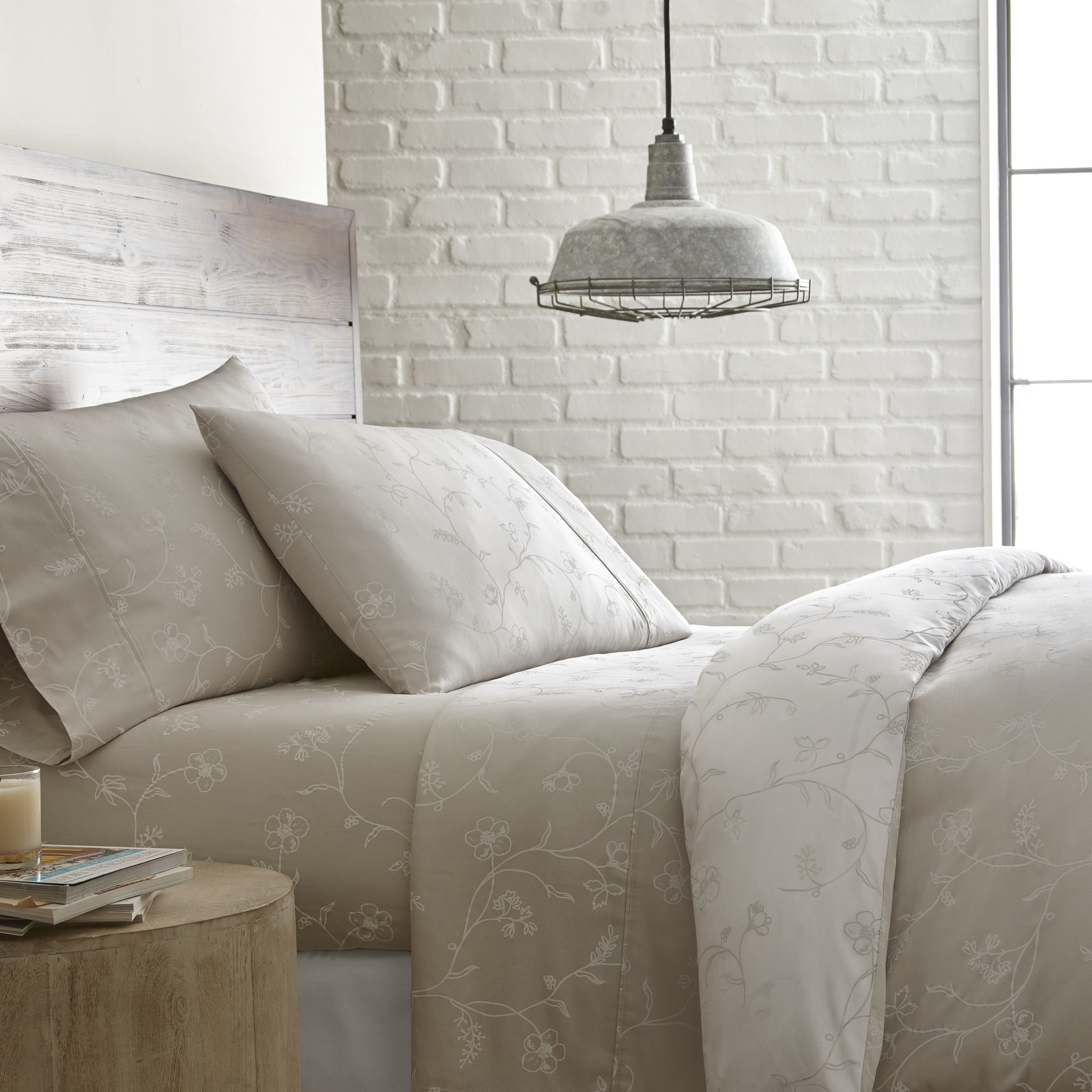 Boutique Chic 22 Inch Extra Deep Pocket Sweetbrier Cotton Sheet Set