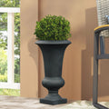 Stone Finish Urn Planter