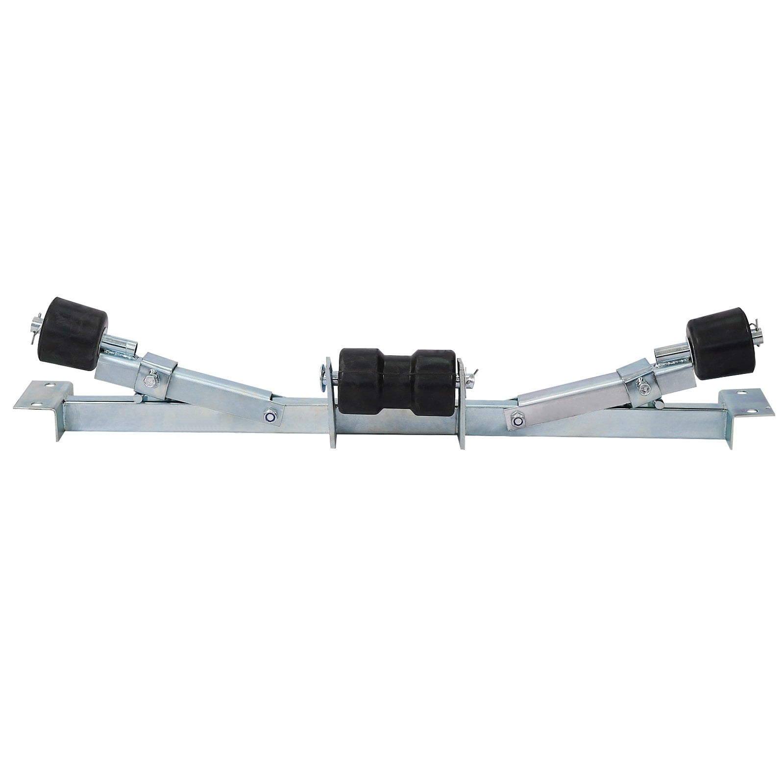 2204Lbs Boat Trailer Bottom Support Bracket With Keel Rollers Capacity
