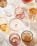 Omari Burgundy Double Old-Fashioned Glass