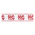 Ho Ho Ho Candy Cane Wired Cotton Ribbon 4 X 5 Yds.