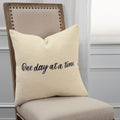 Rizzy Home Natural Quote 20 X20 Filled Pillow