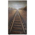 Vanishing Into The Distance Original Hand Painted Wall Art