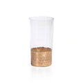 Vitorrio Highball Glass Gold Set Of 6