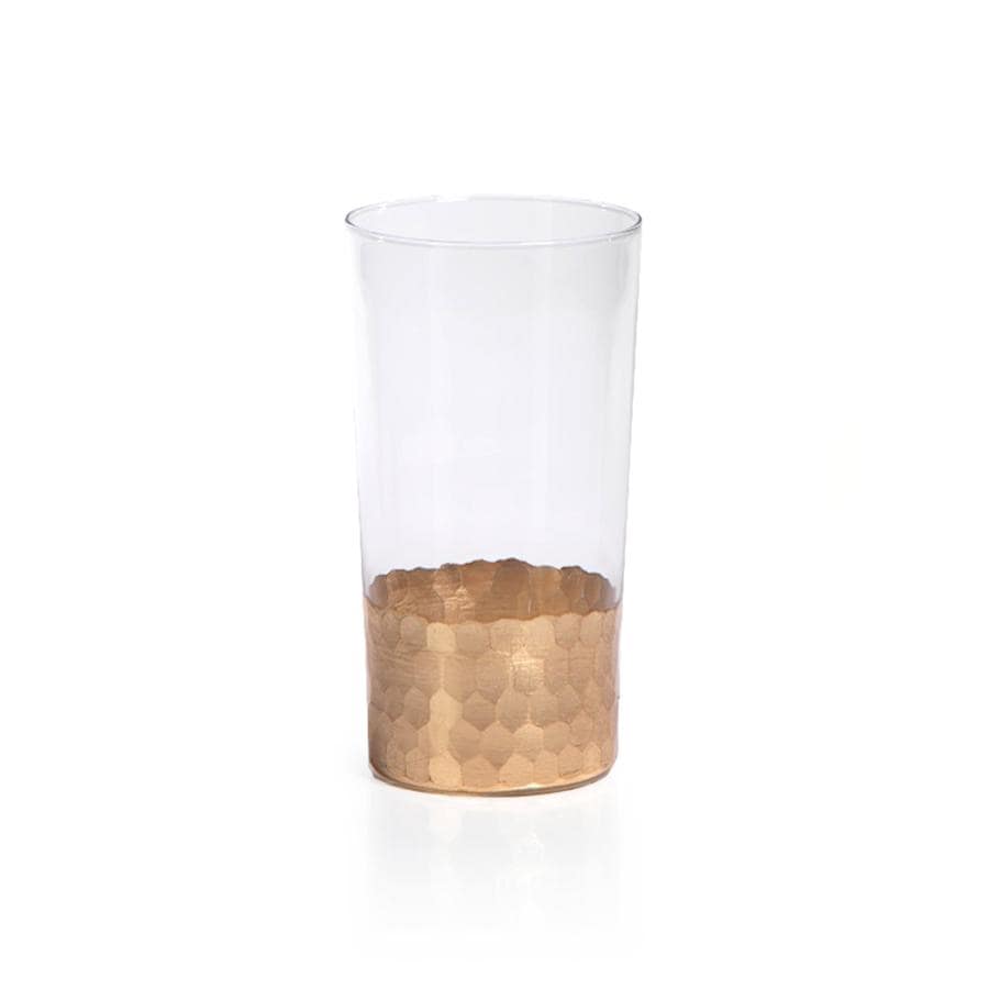 Vitorrio Highball Glass Gold Set Of 6