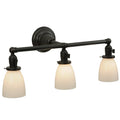 23.5 W Revival Chelsea 3 Lt Paddle Socket Wall Sconce