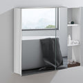 23.5 H Bathroom Mirror With Storage Shelves Bathroom Wall Cabinet