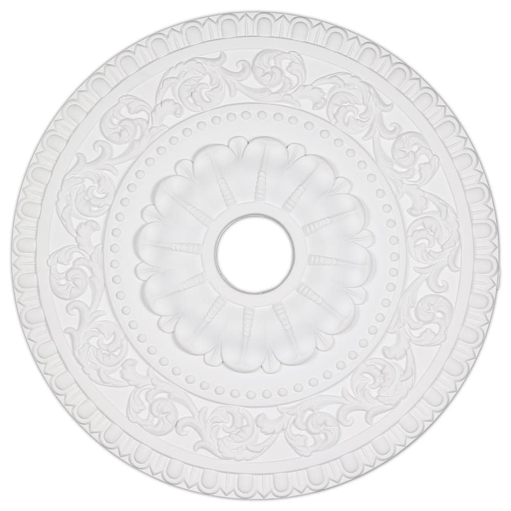 23.6 Inch Beaded Egg Dart Ceiling Medallion
