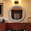 23.62 Ornate Round Wall Mirror