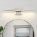 23.6 W Modern Matte Black Stained Nickel 3000K Dimmable Led Bathroom Vanity Wall Light