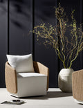 Tennille Indoor / Outdoor Swivel Chair