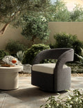 Delacroix Indoor / Outdoor Swivel Chair