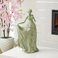 23 Resin Blossom Petal Fairy With Bird