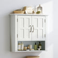 23 H Bathroom Wall Mounted Storage Cabinet Multi Functional Cabinet With Adjustable Shelves Medicine Cabinet For Laundry Room