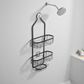 23 H Shower Caddy 3 Tier Hanging Bathroom Shower Storage Rack No Drilling Required Stable Non Slip Holds Up To 40Lbs