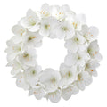 24 Amaryllis Artificial Wreath