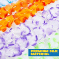 24 Counts Hawaiian Leis Bulk Multicolor