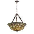 24 In. Wide Fishscale Inverted Pendant