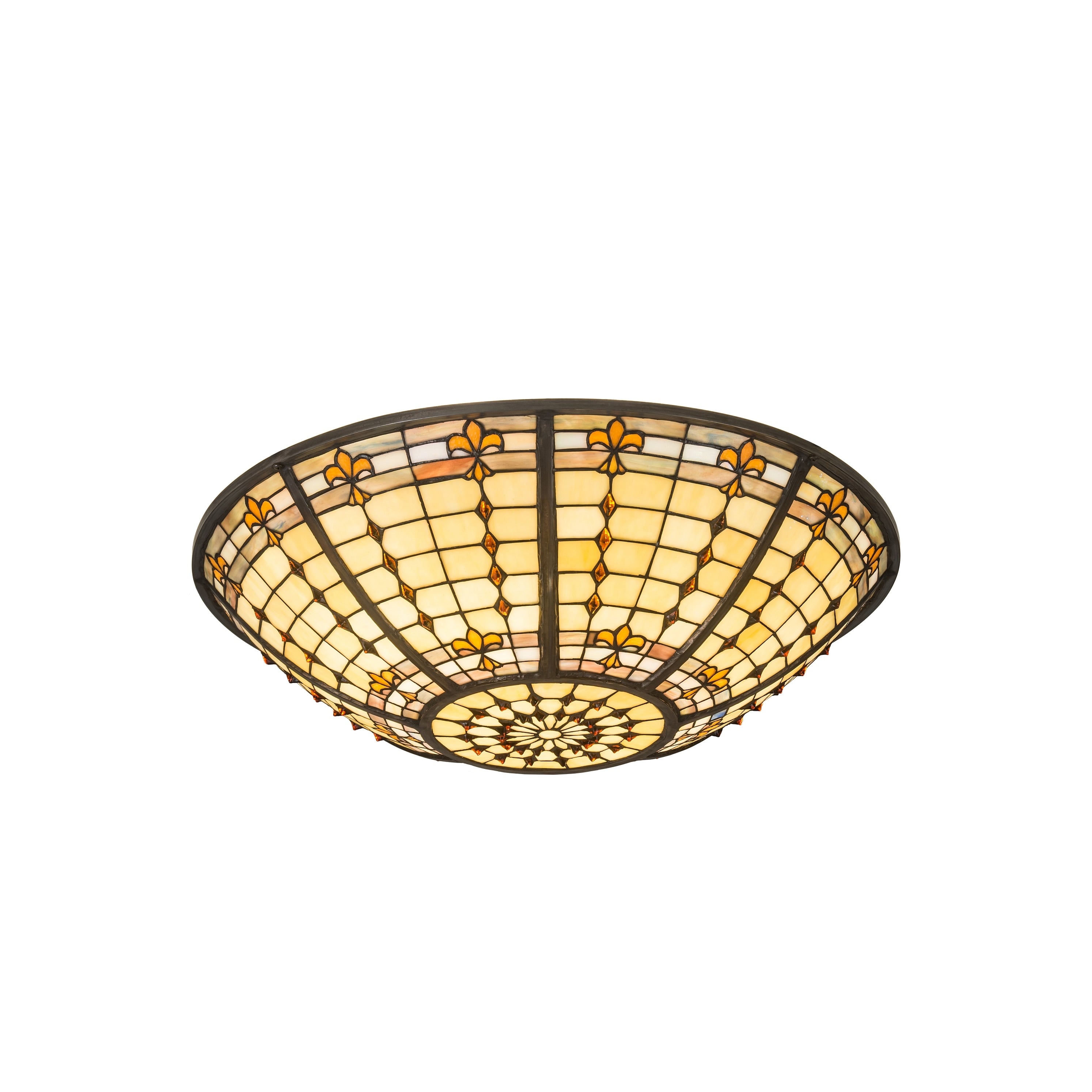 24 In. Wide Fleur De Lite Shade