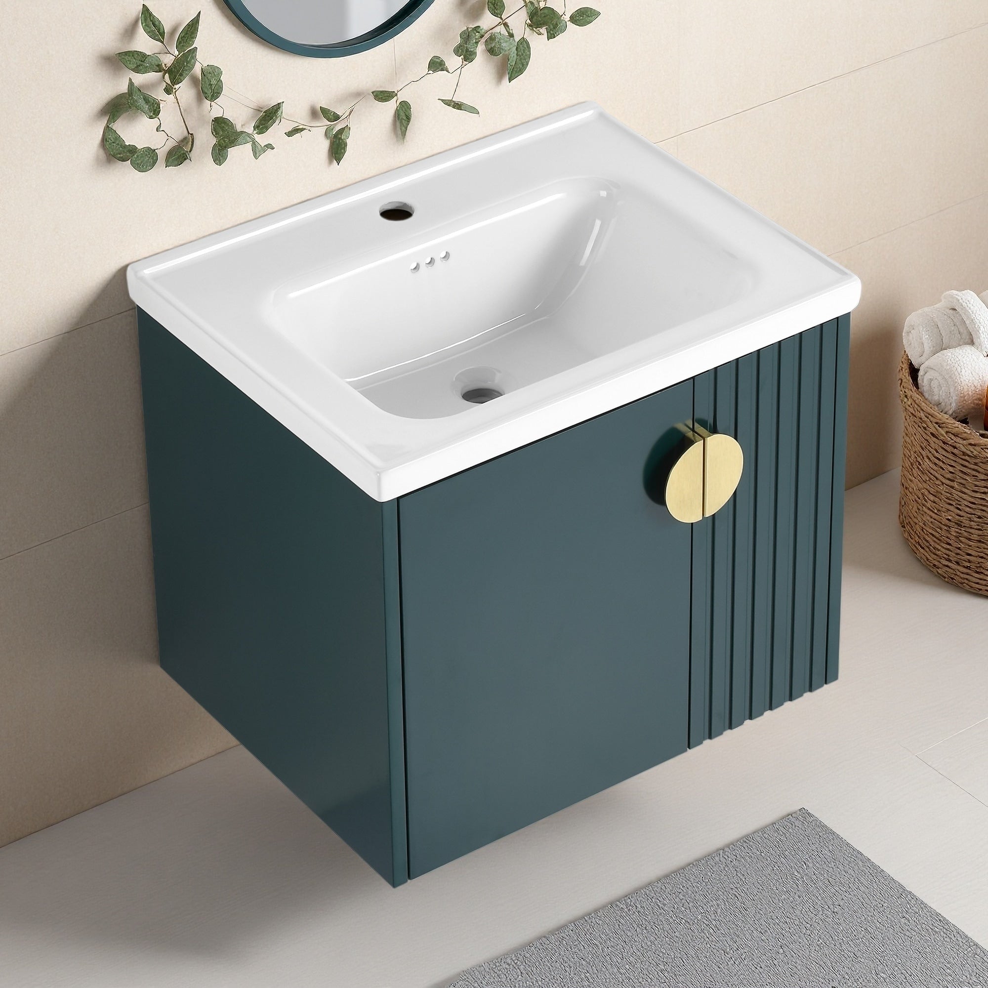 24 Inch Bathroom Vanity With Sink For Small Bathroom Bathroom Vanity With Soft Close Door