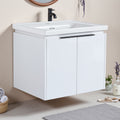 24 Inch Soft Close Doors Bathroom Vanity With Sink Suitable For Small Bathroom