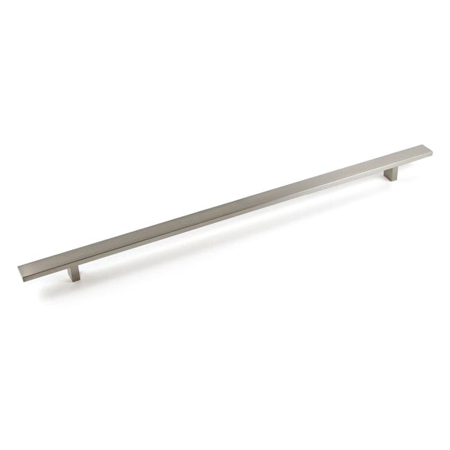 Contemporary 24 Rectangular Design Stainless Steel Finish Cabinet Bar Pull Handle Case Of 5