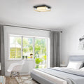 24 W Led Light Glass Metal Light Fixture Gold Black Ceiling Light N A