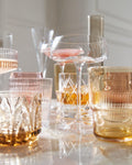 Marta Optic Fluted Double Old-Fashioned Glass