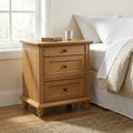 247 Shop At Home Lane Classic Traditional 3 Drawer Nightstand