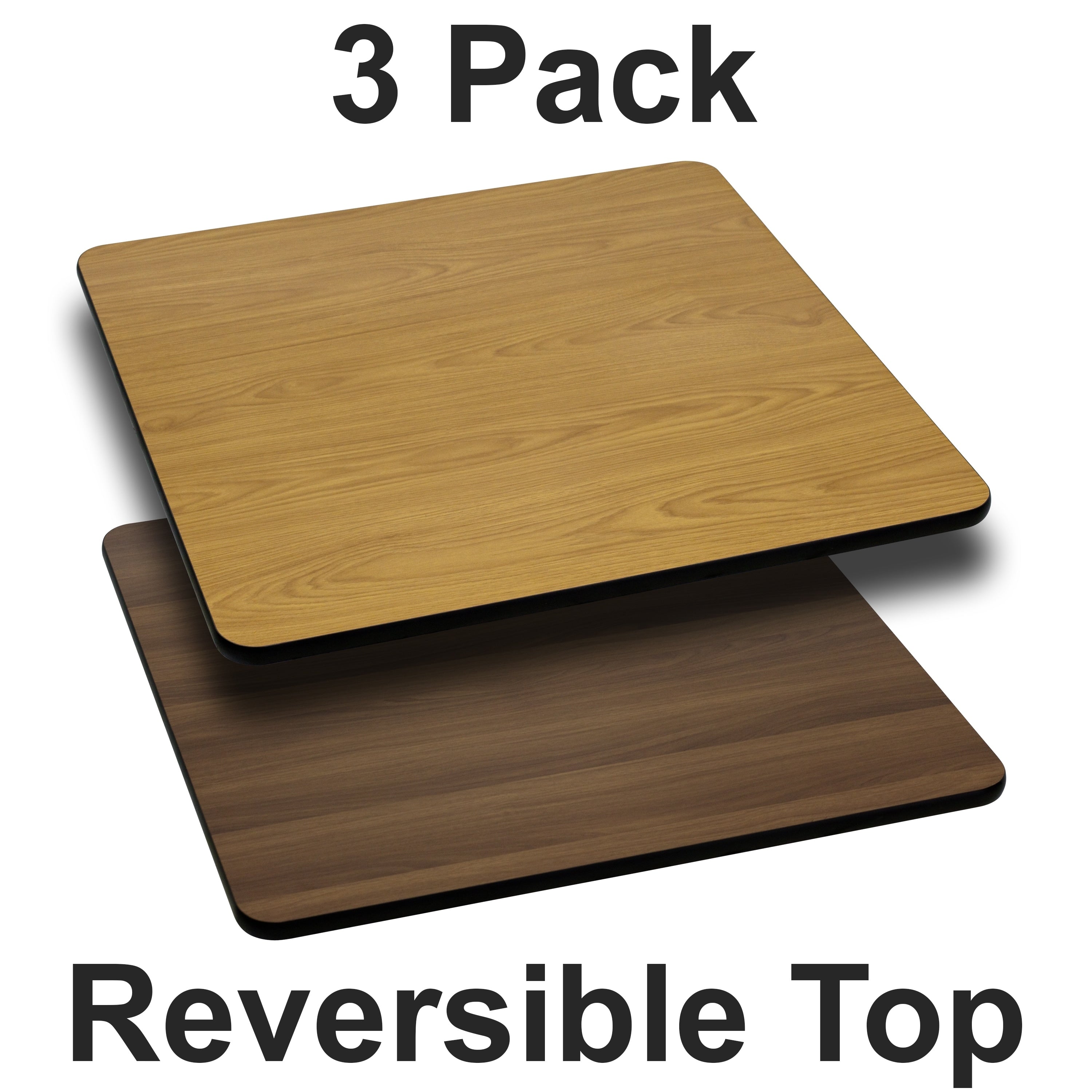 24Sq Reversible Laminate Top
