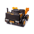 24V Kids Electric Dump Truck With Remote Construction Truck Ride On Dump Truck With Bluetooth Lights