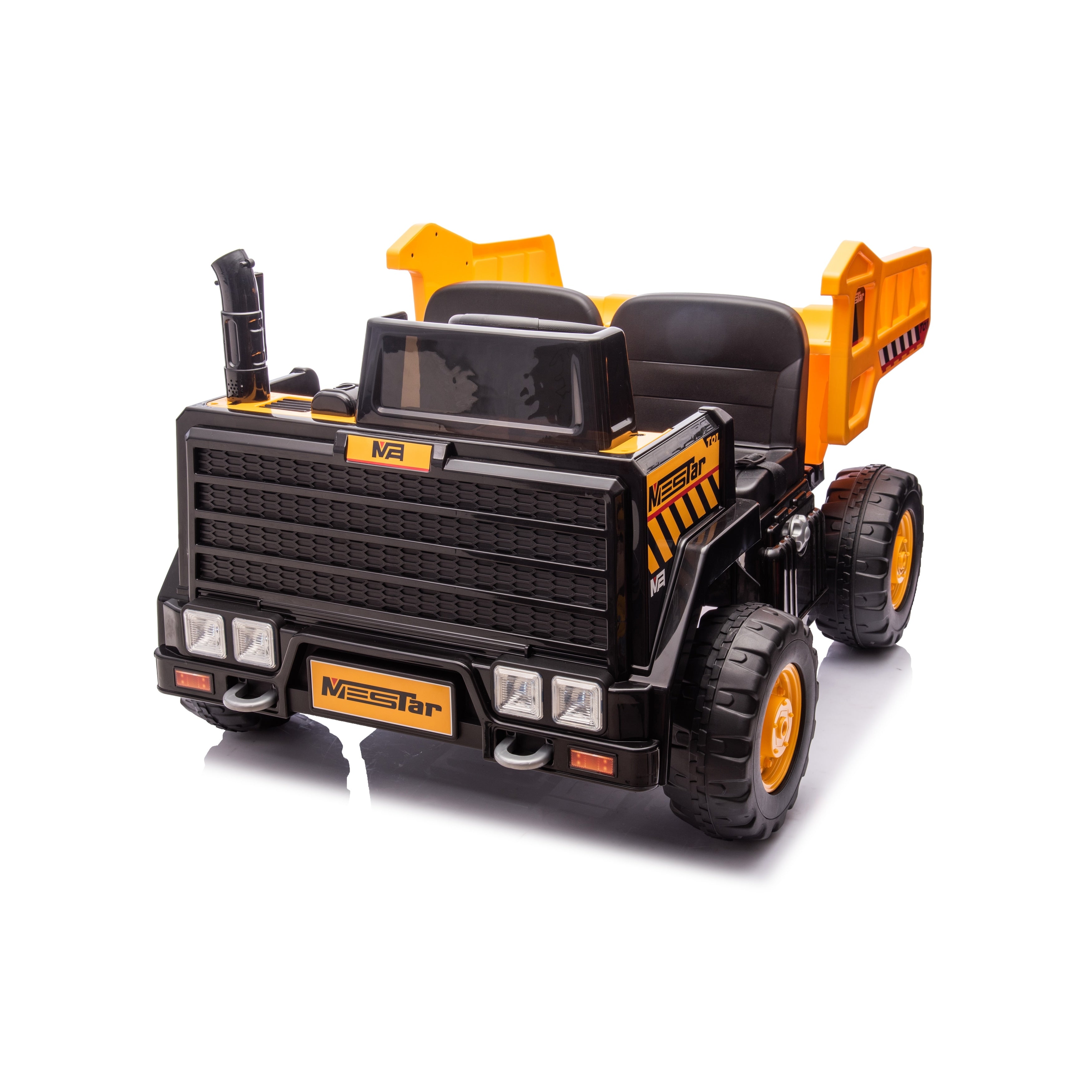 24V Kids Electric Dump Truck With Remote Construction Truck Ride On Dump Truck With Bluetooth Lights