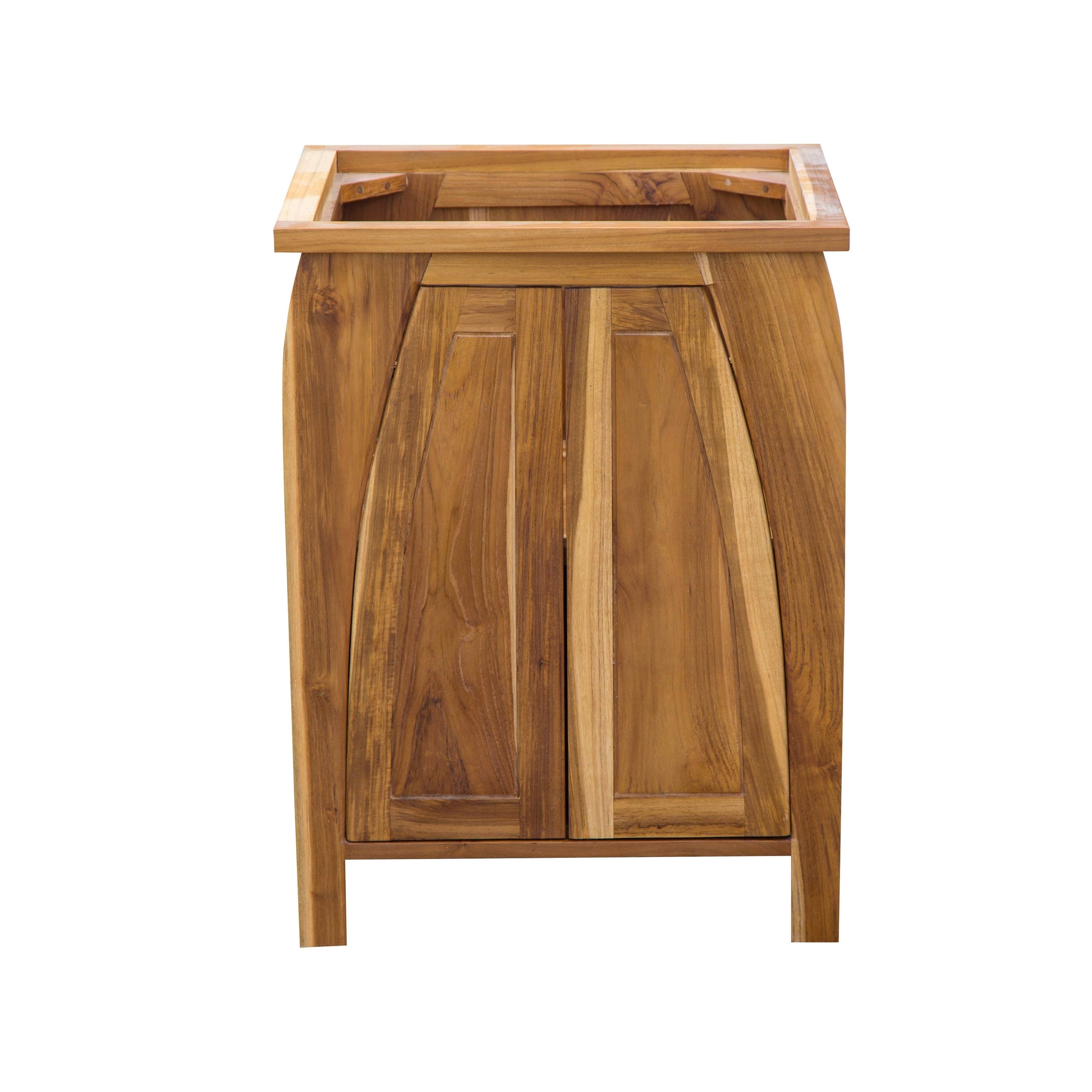 24 Ecodecors Tranquility Solid Teak Bathroom Vanity In Earthyteak Finish