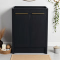 24 Freestanding Bathroom Vanity Main Cabinet Only Sink Not Included Soft Closing Door Eco Friendly Plywood Base