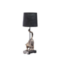 24 In Wildlife Old World Antique Bronze Capuchin Monkey Polyresin Table Lamp