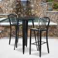 24 Round Metal Bar Set