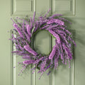 24 Wild Lavender Wreath