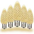 25 Pack C9 Led Outdoor Christmas Replacement Bulbs C9 E17 Base