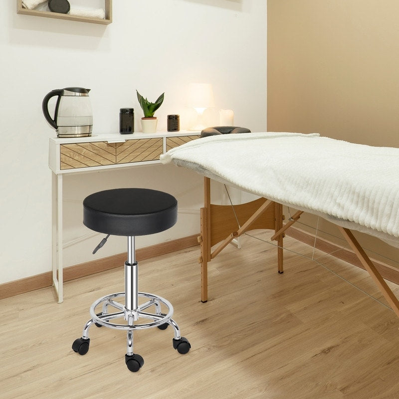 25 Round Stool Ha Ha Feet Rotation Bar Stool