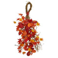 26 Mixed Japanese Maple Magnolia Leaf And Berries Artificial Teardrop